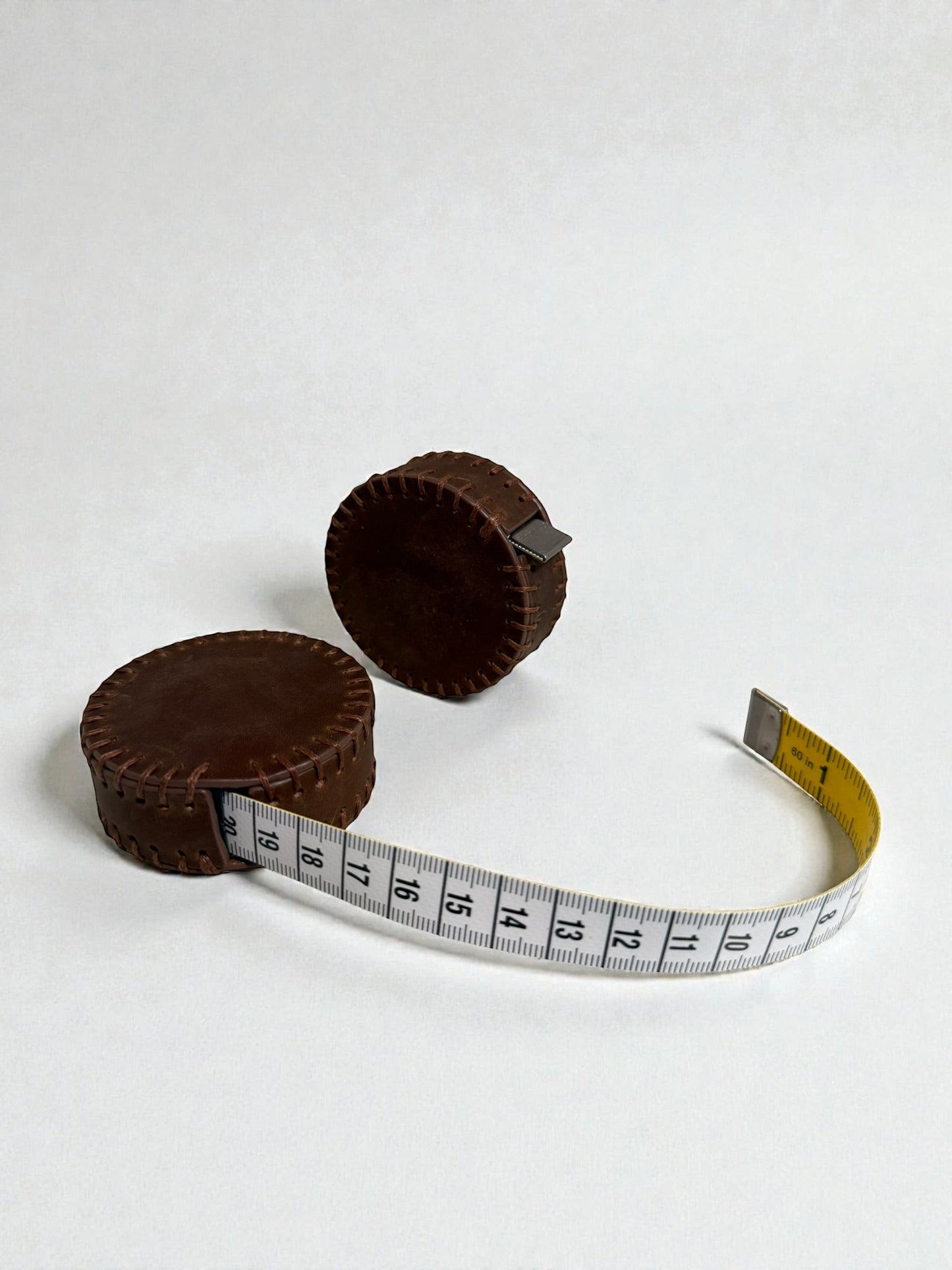 Leather Retractable Tape Measure Tool